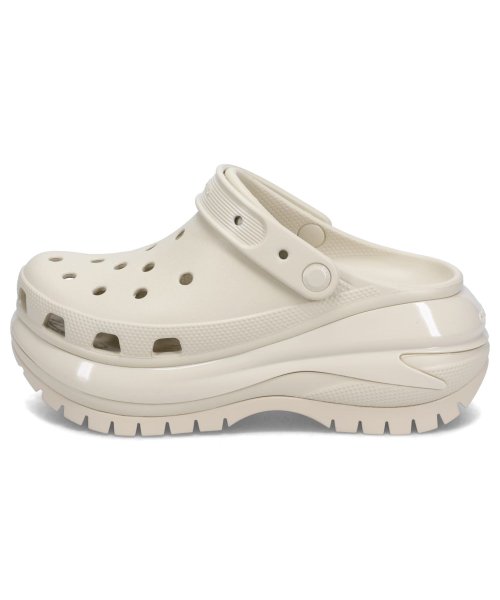 crocs(クロックス)/ クロックス crocs サンダル クラシック メガ クラッシュ クロッグ レディース 厚底 CLASSIC MEGA CRUSH CLOG ベージュ 2079/img02