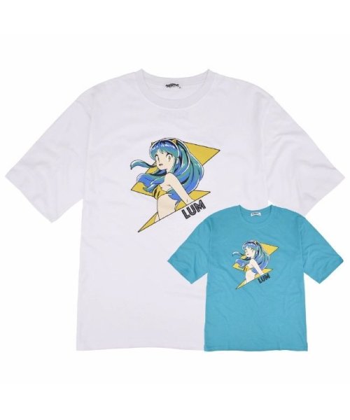 sonotanocharacter(その他のキャラクター)/うる星やつら ラムちゃん 小学館 アニメ 漫画 Tシャツ ビックシルエット 半袖 トップス プリント/img06