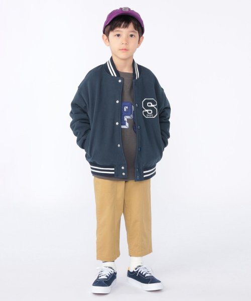 SHIPS KIDS(シップスキッズ)/SHIPS KIDS:100～130cm / ワイド クロップド パンツ/img03