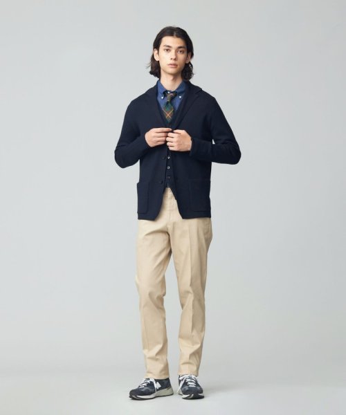 ミラノリブ ニットジャケット 