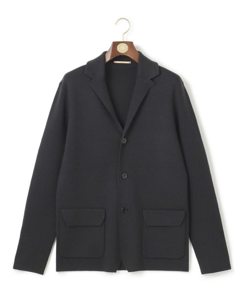 ミラノリブ ニットジャケット 