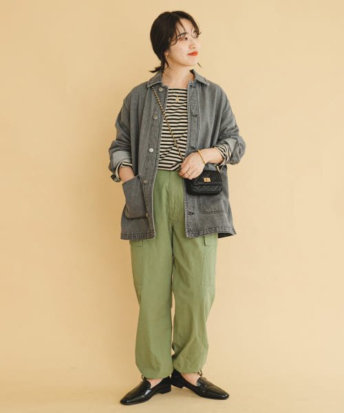 ITEMS URBANRESEARCH(アイテムズ アーバンリサーチ（レディース）)/デニムオーバージャケット/img04