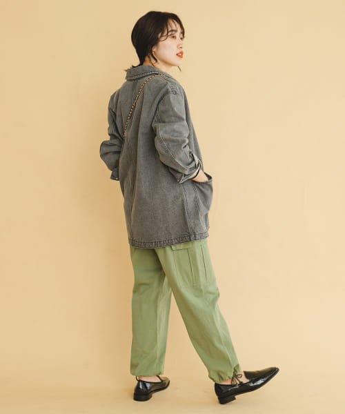 ITEMS URBANRESEARCH(アイテムズ アーバンリサーチ（レディース）)/デニムオーバージャケット/img05