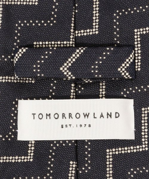 TOMORROWLAND GOODS(TOMORROWLAND GOODS)/TOMORROWLAND シルク ジグザグネクタイ/img03