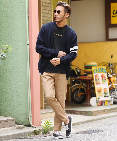 JIGGYS SHOP(ジギーズショップ)/コットンカラーニットカーディガン / カーディガン メンズ cardigan ニットカーディガン コットンカーデ 長袖 オフィス ビジネス カジュアル 冷房対策/img33