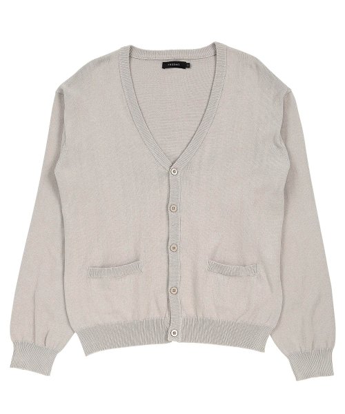 JIGGYS SHOP(ジギーズショップ)/コットンカラーニットカーディガン / カーディガン メンズ cardigan ニットカーディガン コットンカーデ 長袖 オフィス ビジネス カジュアル 冷房対策/img48