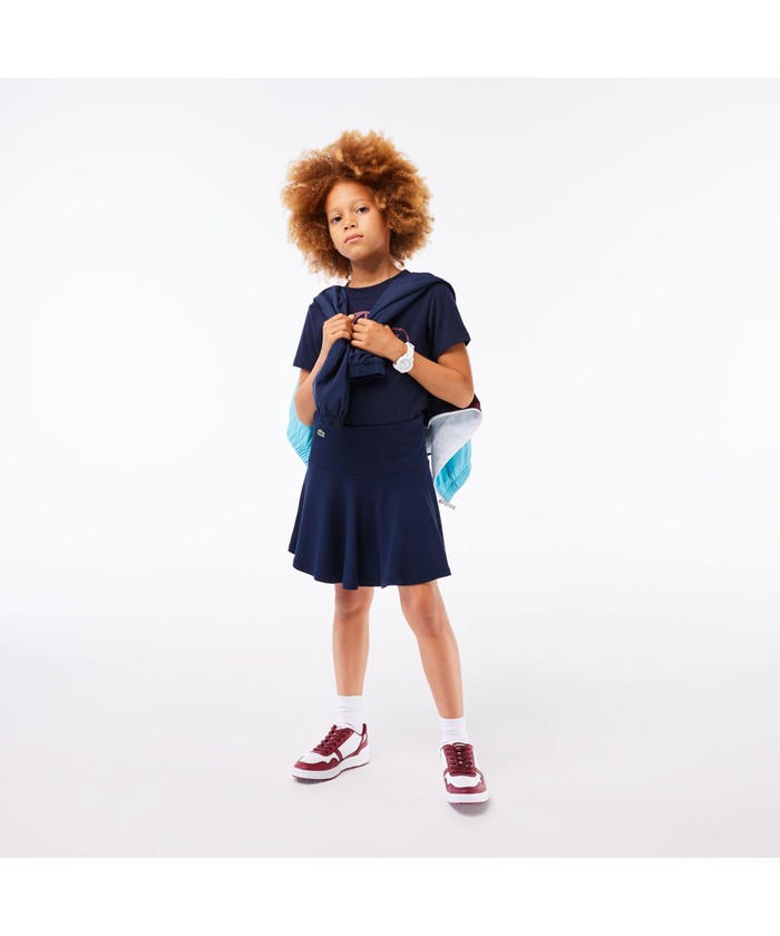 GIRLS ストレッチミニスカート(505213083) | ラコステ キッズ(LACOSTE