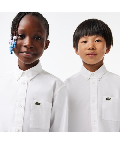 LACOSTE KIDS(ラコステ　キッズ)/BOYS 配色パッチポケットボタンダウンシャツ/img06