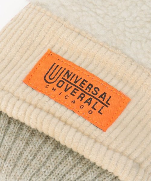 ikka(イッカ)/UNIVERSAL OVERALL ユニバーサルオーバーオール コーデュロイ×ボアグローブ/img01