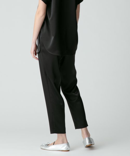 サテンイージーパンツ 