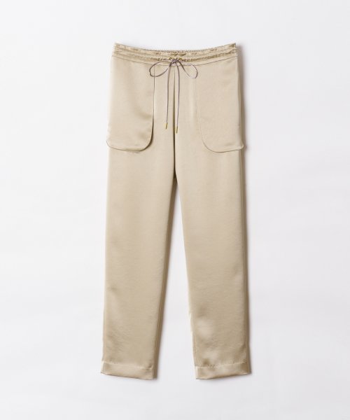 サテンイージーパンツ 