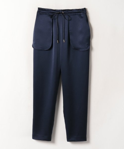 サテンイージーパンツ 