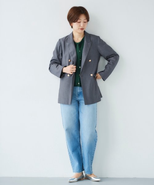 ダブルブレストジャケット 