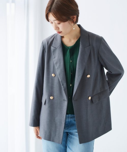 ダブルブレストジャケット 