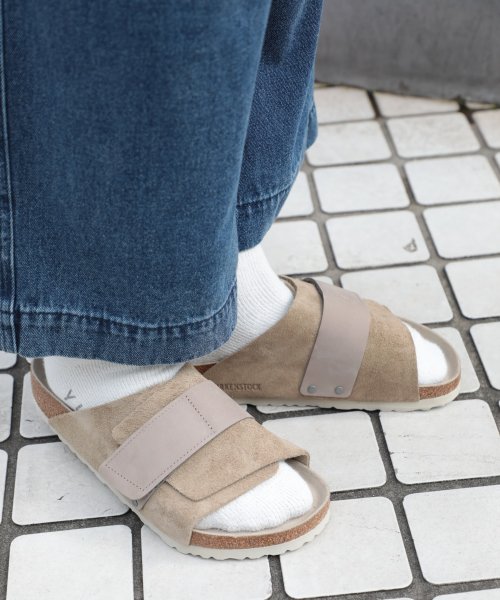 BIRKENSTOCK(ビルケンシュトック)/【BIRKENSTOCK / ビルケンシュトック】KYOTO キョウト サンダル シューズ ビルケン ユニセックス シングルストラップ レザー カジュアル/img04