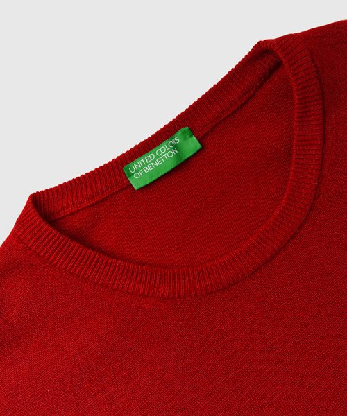 BENETTON (mens)(ベネトン（メンズ）)/ヴァージンウール100％クルーネックニット・セーター/img15