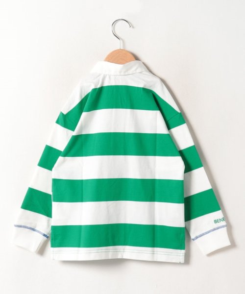 BENETTON (UNITED COLORS OF BENETTON BOYS)(ユナイテッド　カラーズ　オブ　ベネトン　ボーイズ)/キッズボーダー長袖ラガーポロシャツB/img03