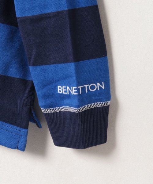 BENETTON (UNITED COLORS OF BENETTON BOYS)(ユナイテッド　カラーズ　オブ　ベネトン　ボーイズ)/キッズボーダー長袖ラガーポロシャツB/img17