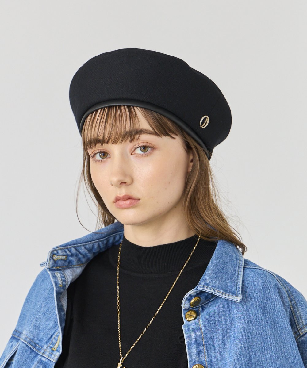 帽子 Chapeau d' O Tweed Monty Beret - 財布、帽子、ファッション小物