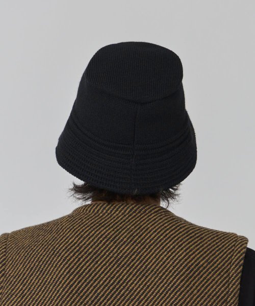 OVERRIDE(OVERRIDE)/OVERRIDE  EX FINE LAMBS KNIT BUCKET/img05