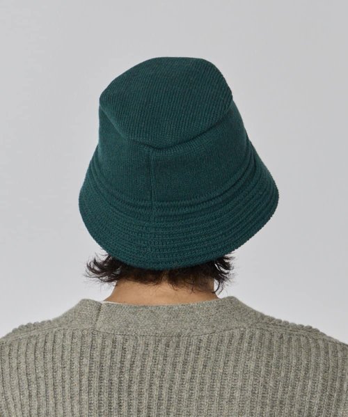 OVERRIDE(OVERRIDE)/OVERRIDE  EX FINE LAMBS KNIT BUCKET/img10