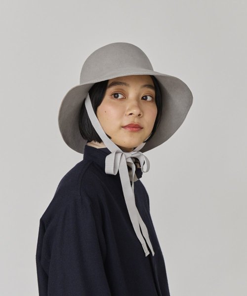 OVERRIDE(OVERRIDE)/OVERRIDE  FELT STITCH WIDE BRIM HAT/img14