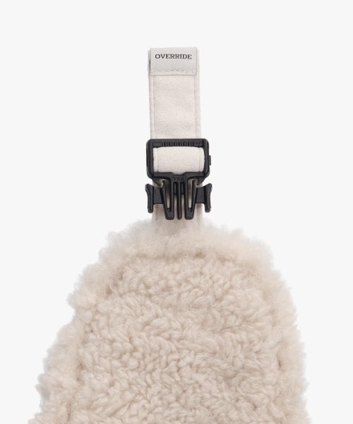 OVERRIDE(OVERRIDE)/OVERRIDE  REC MOUTON EARFLAP CAP SG/img23