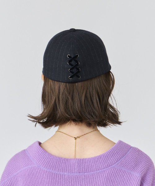 Chapeaud'O(Chapeaud’O)/Chapeau d' O  PinStripes 3D Emb Cap/img12