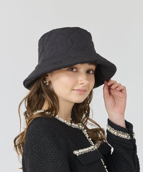Chapeaud'O(Chapeaud’O)/Chapeau d' O  Nylon Quilt Bucket/img03