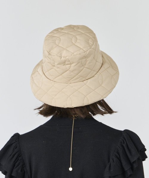 Chapeaud'O(Chapeaud’O)/Chapeau d' O  Nylon Quilt Bucket/img10