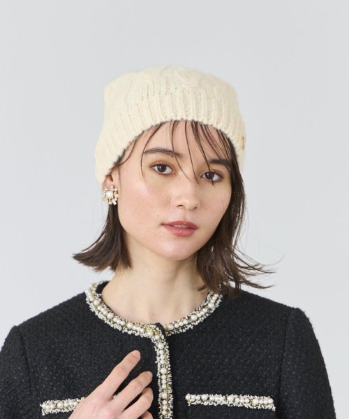 Chapeaud'O(Chapeaud’O)/Chapeau d' O  x CLM Cable Knit Beanie/img01