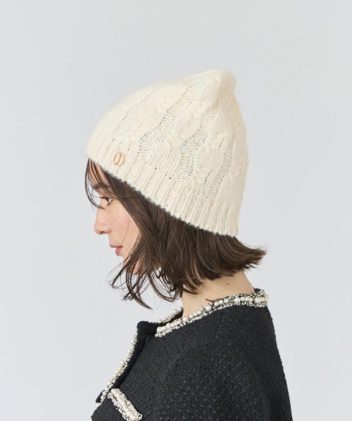 Chapeaud'O(Chapeaud’O)/Chapeau d' O  x CLM Cable Knit Beanie/img05