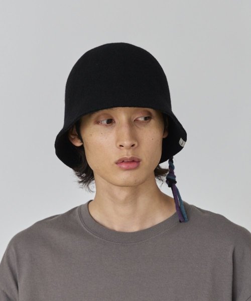 OVERRIDE(OVERRIDE)/OVERRIDE  BRAID TRIM SAUNA HAT/img01