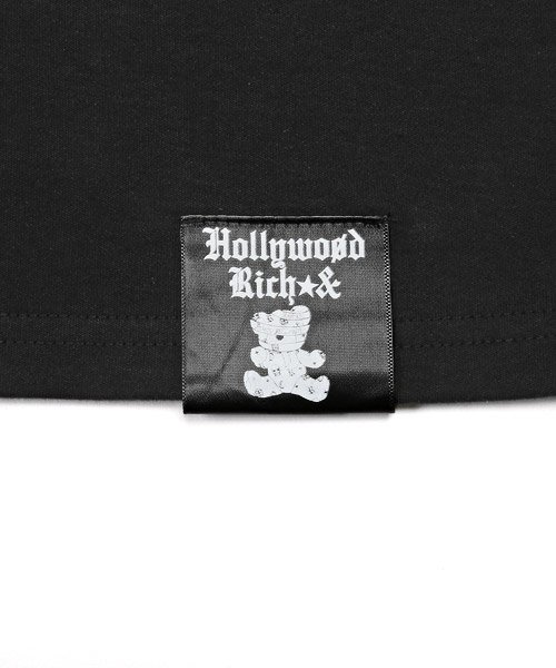 LUXSTYLE(ラグスタイル)/Hollywood rich.&(ハリウッドリッチ)スムース手書き風刺繍半袖Tシャツ/Tシャツ メンズ 半袖 手書き風 刺繍 スムース/img17