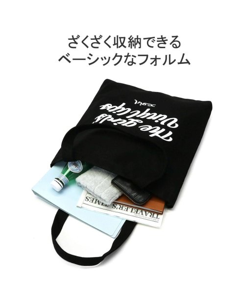 X-girl(エックスガール)/エックスガール トートバッグ X－girl VINYL LIP FACE CANVAS TOTE BAG トート 持ち手 肩掛け 縦型 105232053005/img04