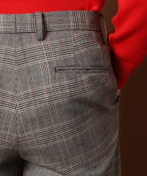 【セットアップ可】マルチカラー SET UP グレンチェックパンツ 