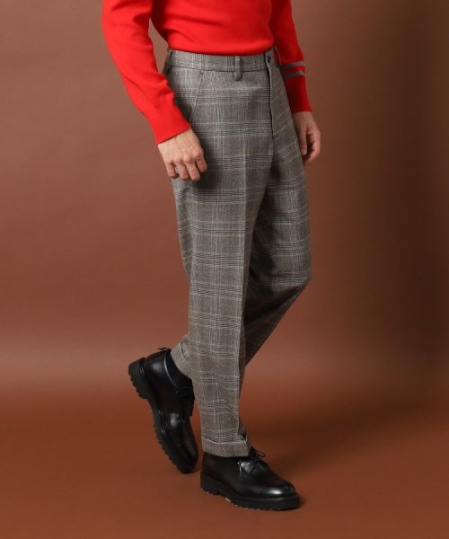 【セットアップ可】マルチカラー SET UP グレンチェックパンツ 