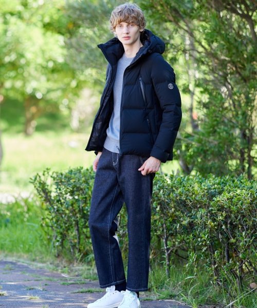 【MonoMax1月号掲載】【Safari12月号掲載】【セットアップ可】ハイグレード ワイドデニムパンツ 