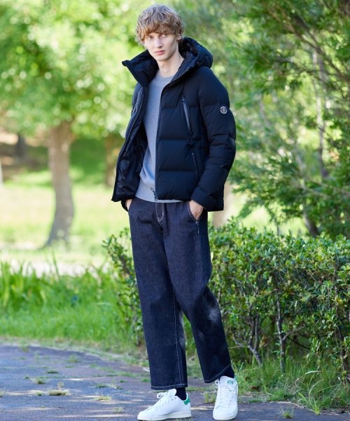 【MonoMax1月号掲載】【Safari12月号掲載】【セットアップ可】ハイグレード ワイドデニムパンツ 