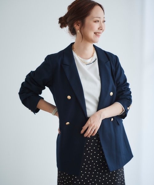 ダブルブレストジャケット 