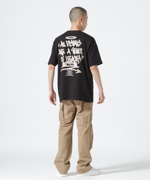 AVIREX(AVIREX)/《直営店限定》TAGGING DESIGN SHORTSLEEVE T－SHIRT/タギング デザイン 半袖 Tシャツ/img02