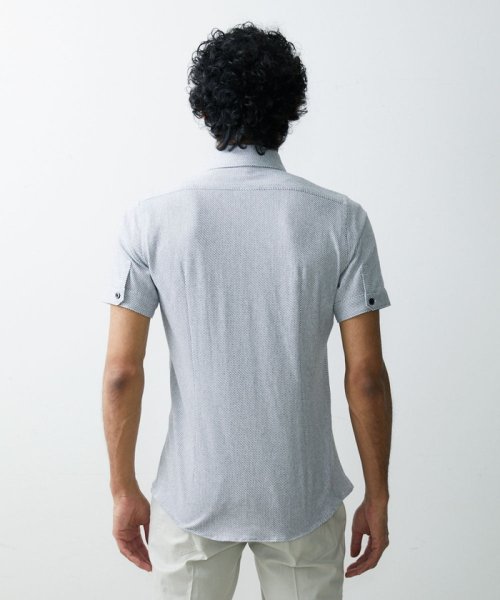 MICHEL KLEIN HOMME(ミッシェルクランオム)/《日本製》ストレッチラッセル半袖シャツ/img17