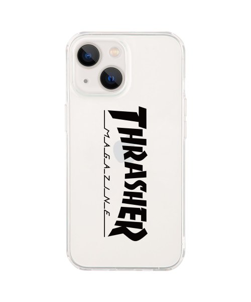 THRASHER(スラッシャー)/スラッシャー THRASHER iphone13 mini スマホケース メンズ レディース 携帯 アイフォン クリア 透明 LOGO HYBRID CLEAR/img03