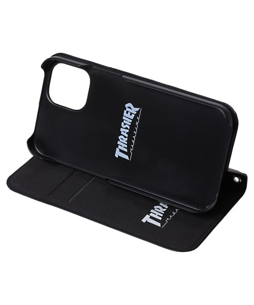 THRASHER(スラッシャー)/スラッシャー THRASHER iphone12 mini スマホケース メンズ レディース 手帳型 携帯 アイフォン HOME TOWN LOGO PU LE/img04