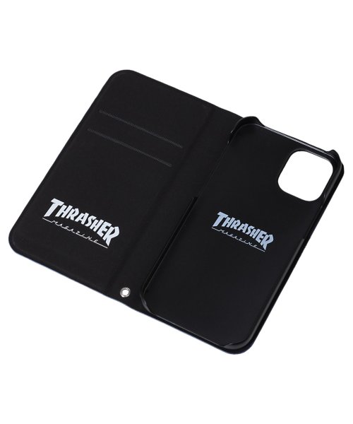 THRASHER(スラッシャー)/スラッシャー THRASHER iphone12 mini スマホケース メンズ レディース 手帳型 携帯 アイフォン HOME TOWN LOGO PU LE/img13