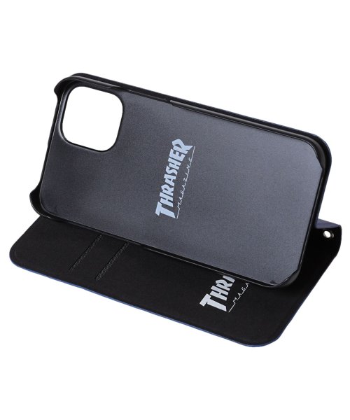 THRASHER(スラッシャー)/スラッシャー THRASHER iphone12 mini スマホケース メンズ レディース 手帳型 携帯 アイフォン HOME TOWN LOGO PU LE/img14