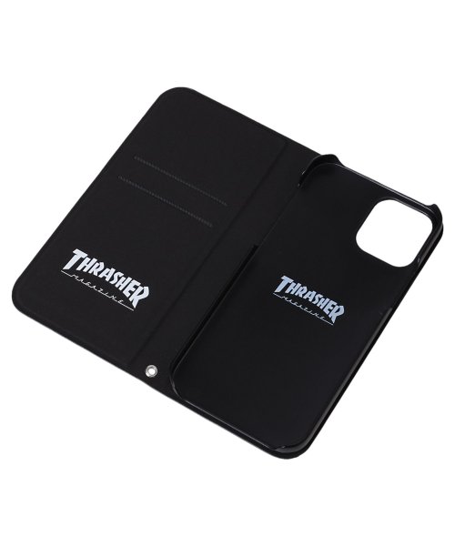 THRASHER(スラッシャー)/スラッシャー THRASHER iphone12 12 Pro スマホケース メンズ レディース 手帳型 携帯 アイフォン HOME TOWN LOGO PU /img03