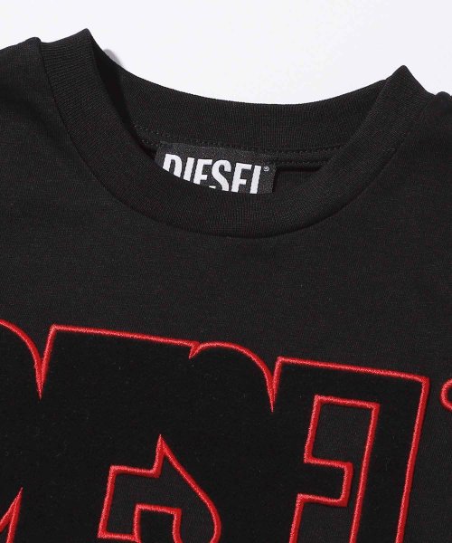 DIESEL(DIESEL)/DIESEL（ディーゼル）Kids & Junior ブランドロゴ半袖Tシャツカットソー/img02