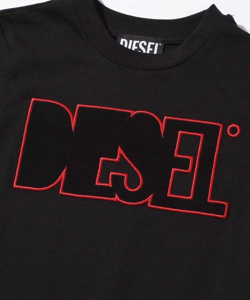 DIESEL(DIESEL)/DIESEL（ディーゼル）Kids & Junior ブランドロゴ半袖Tシャツカットソー/img03