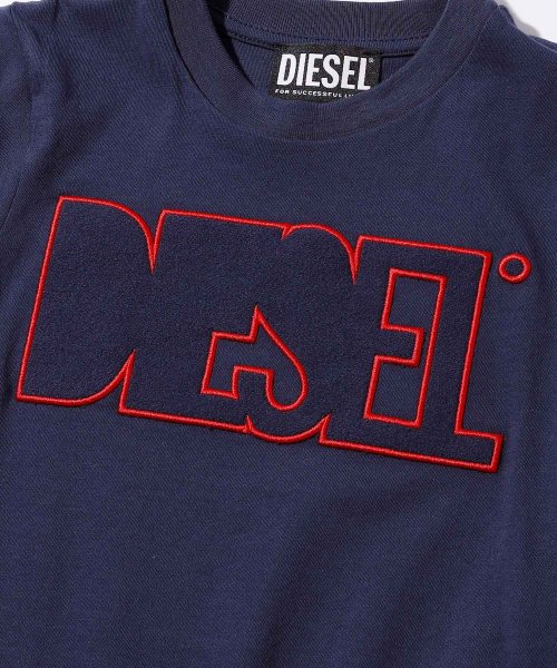 DIESEL(DIESEL)/DIESEL（ディーゼル）Kids & Junior ブランドロゴ半袖Tシャツカットソー/img06